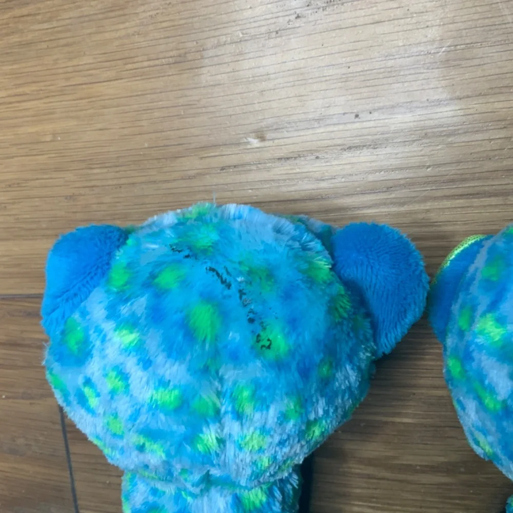 Set of Two Ty Leona Leopards